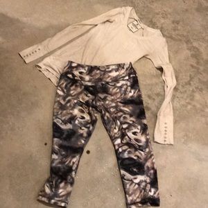 Scorpio leggings. Capri. Small